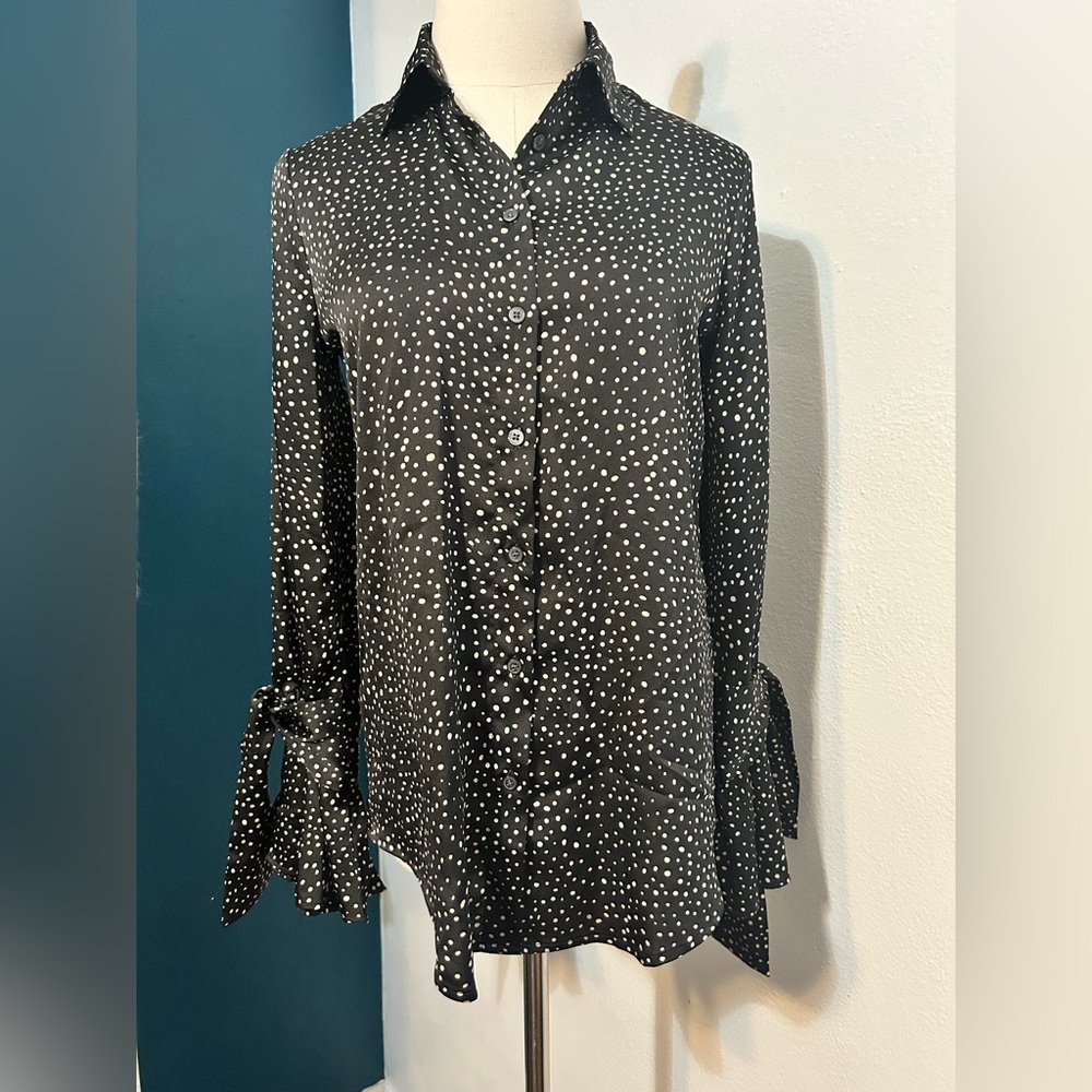 Polka Dot Dillon Shirt - Banana Republic